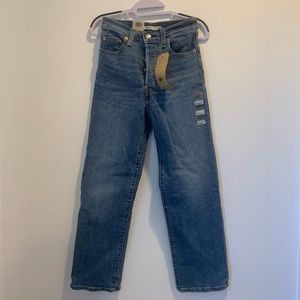 Levi’s Ribcage Straight Ankle Waterless Jeans